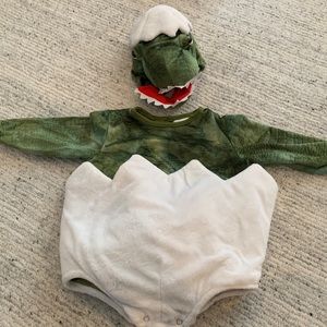 Pottery Barn Kids Baby Dino Egg Halloween Costume